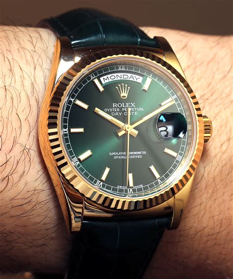 rolex on hand